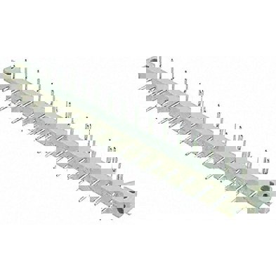 ASSMANN WSW DIN 41617 Steckverbinder - 5mm Raster, 21-polig, 2-reihig gewinkelt | Löten-Anschluss, 2A | Hochwertige DIN-Stecker