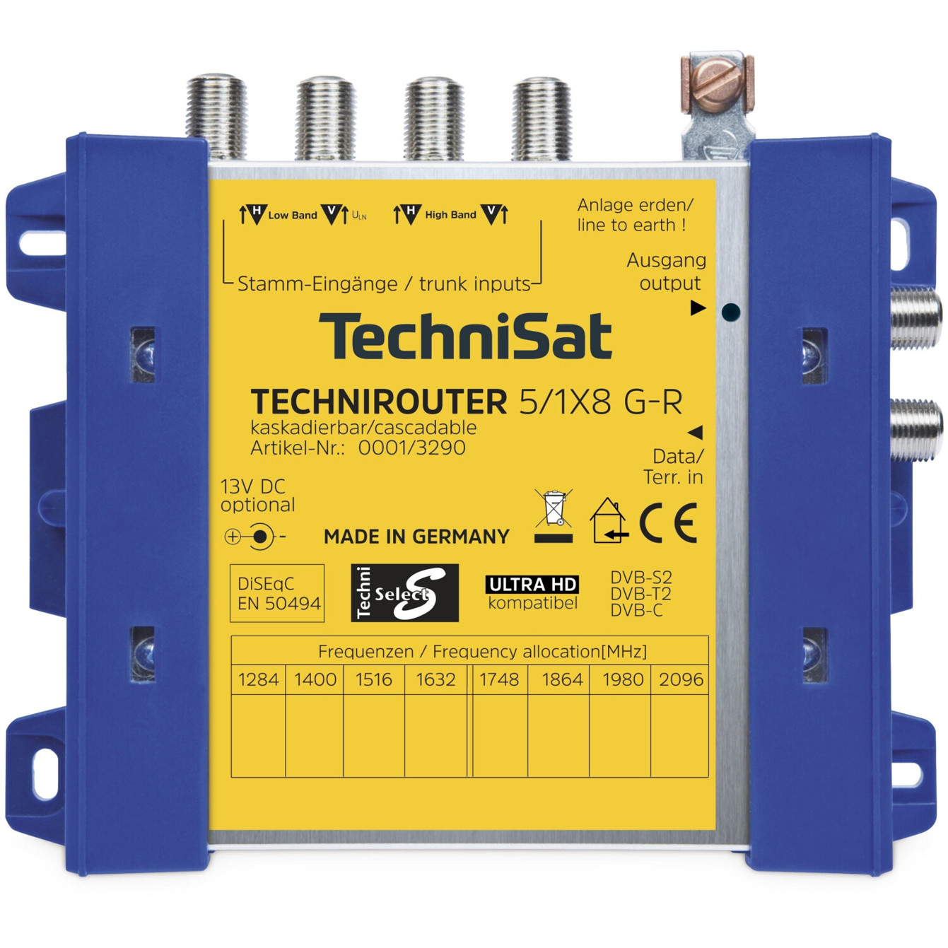 TechniSat TechniRouter 5/1x8 - Hochleistungs Multischalter