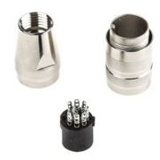 Amphenol 8-polige DIN-Buchse C 091 D M16 | 100 V AC/DC, 5A, IP67, Lötanschluss für Kabelmontage