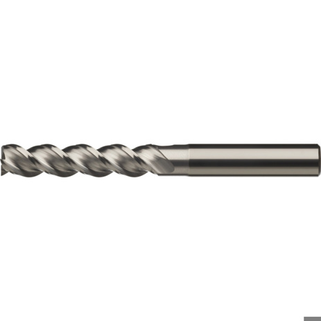 ATORN Z3 Lang Vollhartmetall-Schaftfräser - 20,0 x 65 x 75 x 125 mm - Ideal für Alu- und Kunststoffbearbeitung
