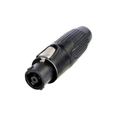 Neutrik NLT8FXX-BAG Lautsprecherstecker | Gerade, 8-polig, Schwarz | 1 Stück