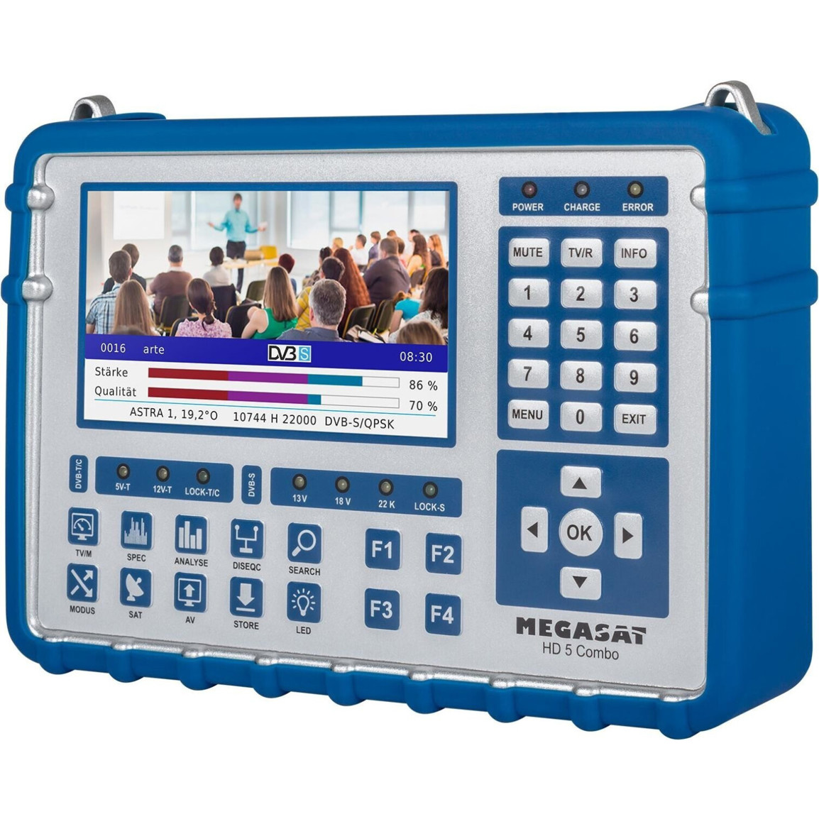 Megasat HD 5 Combo - Hochleistungs Sat-Finder für optimale Signalstärke